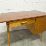 Baumann desk and chair set 1960 compass legs