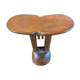 Old neck support, Banio/Me'en, Omo Valley, Ethiopia, dense wood