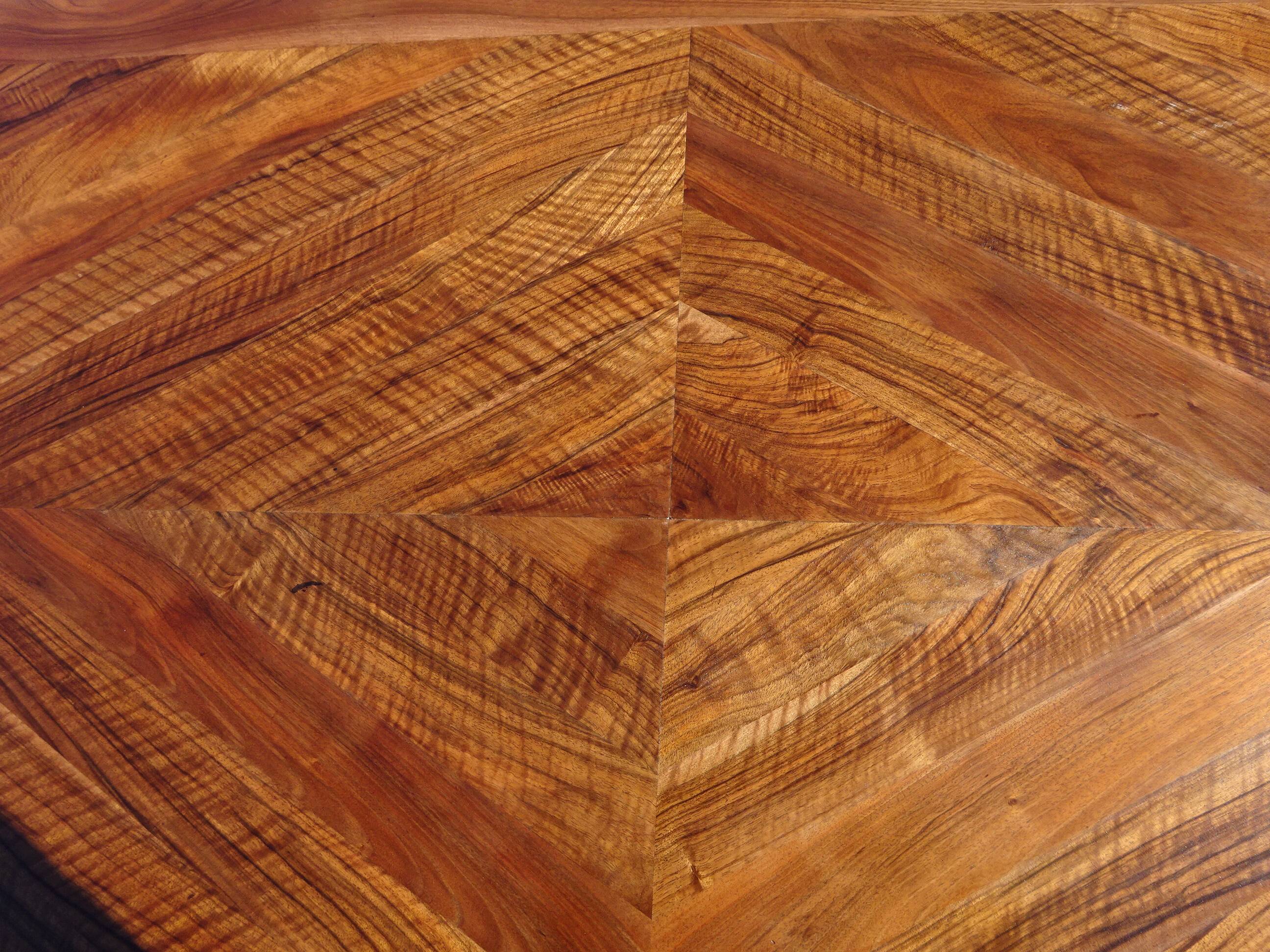 Walnut dining table, 1950