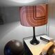Foot lamp tulip Paloma seventies pattern