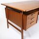 Desk Model 75 Made In Teak By Omann Junior Møbelfabrik From 1960s