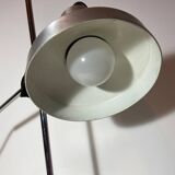Brushed aluminum desk lamp