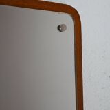 Vintage mirror with wooden frame