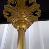 Lustre en laiton et pâte de verre Napoléon III