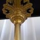Brass Chandelier And Glass Paste Napoleon III