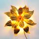 Gilt Florentine Flush Mount Light by Hans Kögl
