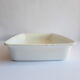 Rectangular oven dish orange patterns seventies Pyroflam electro vintage