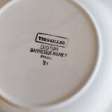 Digoin Sarreguemines deep plates Versailles model