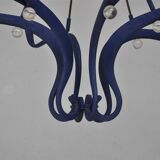 Vintage 1990s design to 12 lights chandelier