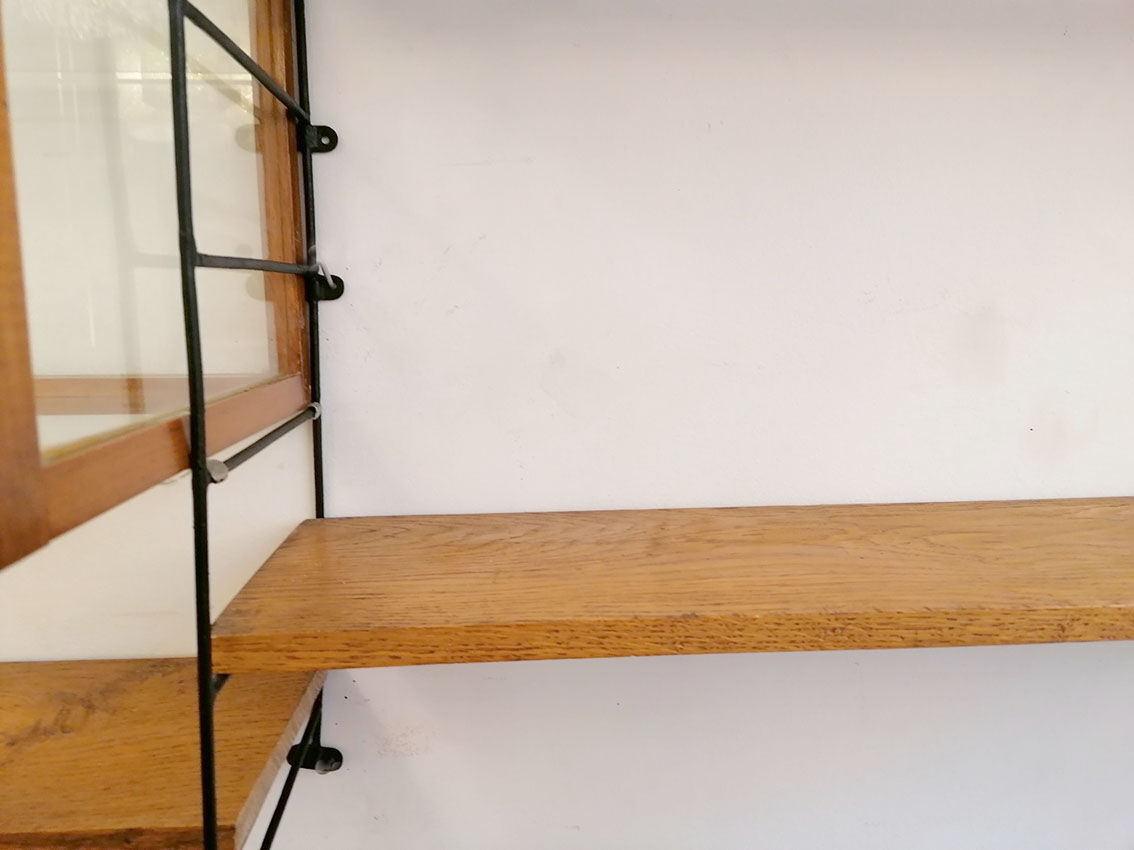 String shelf set, window box, shelves, 1960