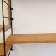 String shelf set, window box, shelves, 1960