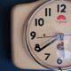 Horloge vintage, pendule murale "15 jours"