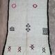 Moroccan carpet white - 179 x 280 cm