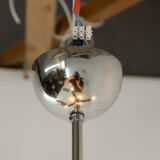 Machine age / functionalism chandelier, 1930s, restored