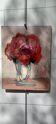 Tableau bouquet de roses rouge vers  1940 par francis etienne