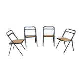 4 chaises de Giorgio Cattelan éditées par Cidue