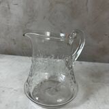 A lot of crystal glasses