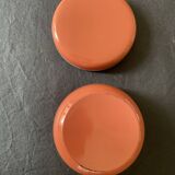 Pull-out boxes in bakelite lacquered 70s