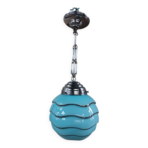 Suspension Bahaus globe - argent