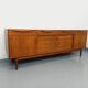 Vintage Scandinavian teak sideboard from the 60s, Johannes Andersen for Samcom