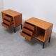 Pair of mid-century side tables in the style of Jos De Mey, 1950s