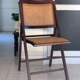 Canned folding chair