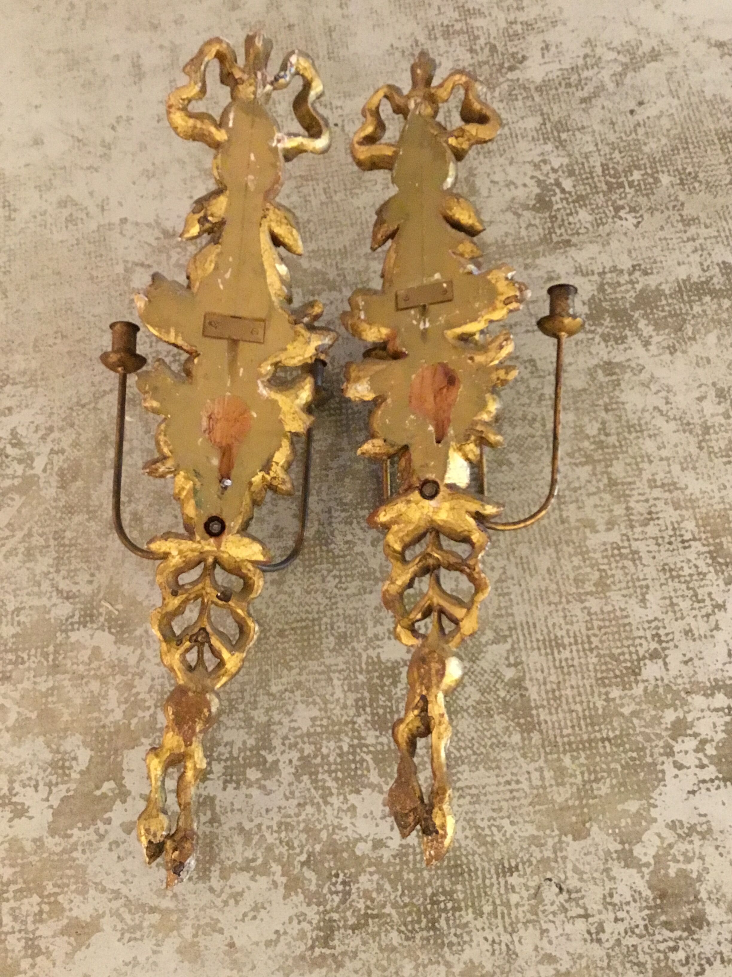 Pair of sconces