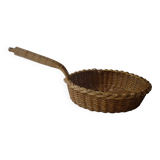 Wicker stove-shaped basket