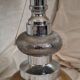 Vintage 1970 metal and ceramic lamp