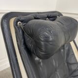 Fauteuil Jetson vintage en cuir