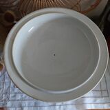 Antique iron earthenware soup tureen from Castres