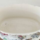 Flowerpot, bowl, earthenware centerpiece, ceramic, Sarreguemines