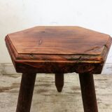Wooden tripod stool