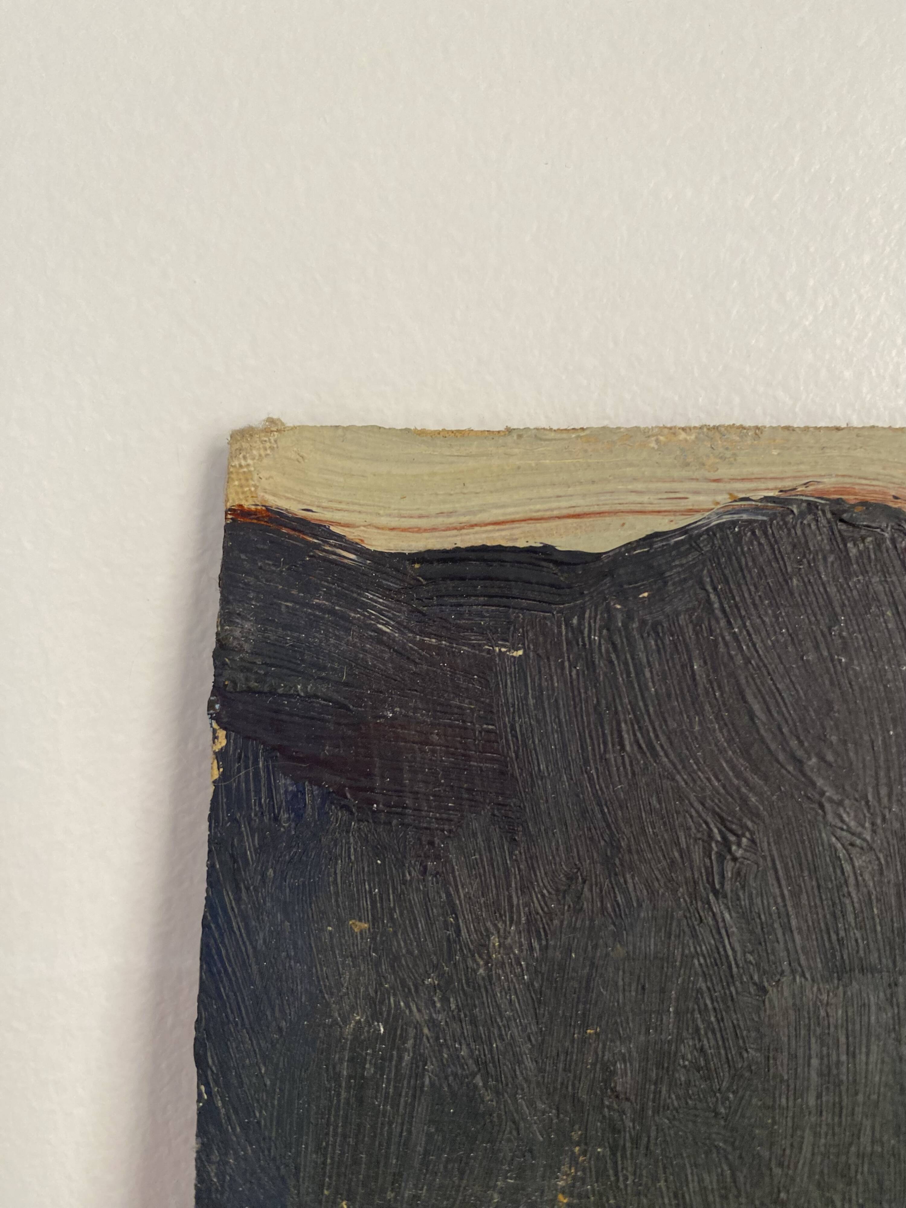 Landscape painting, oil painting 1947