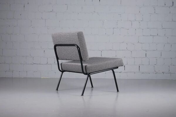Fauteuil modèle 31 de Florence Knoll pour Knoll International (gris)