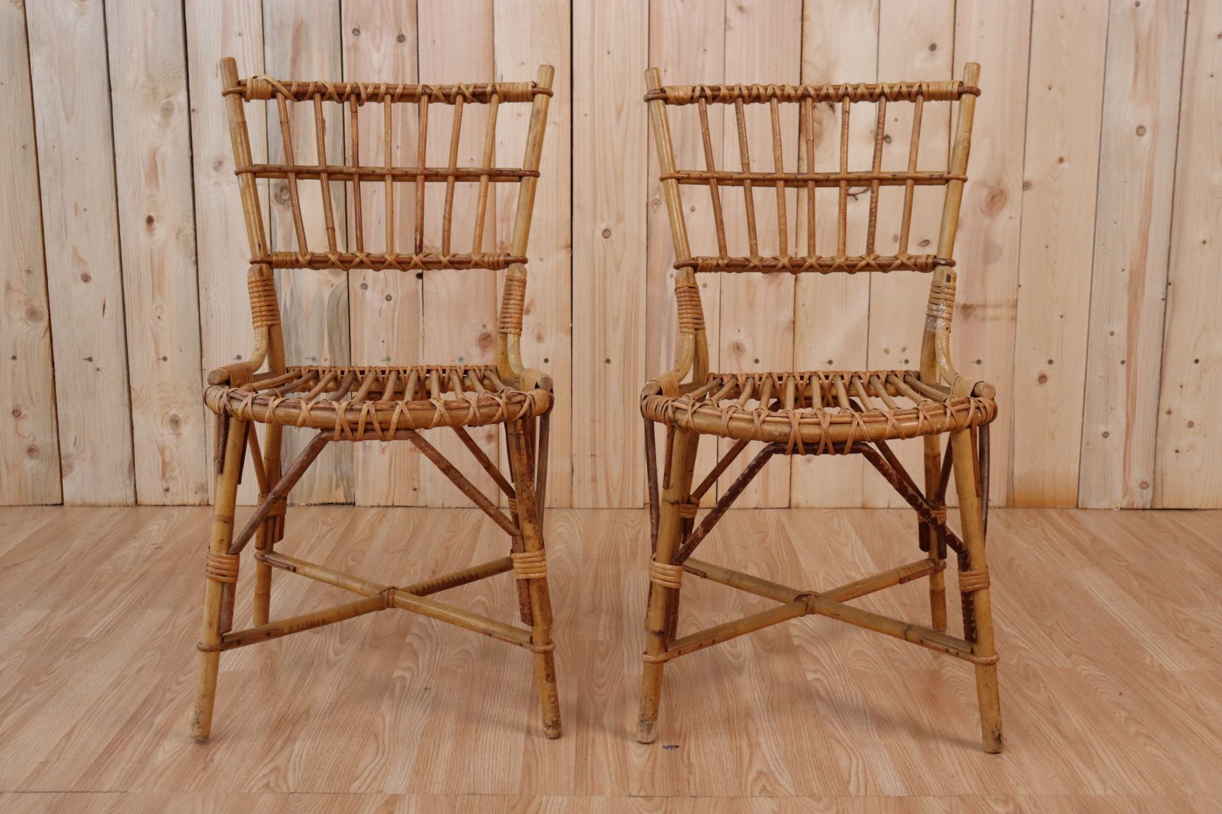 Rattan chairs