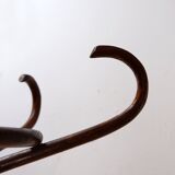 Porte manteau perroquet vintage en bois courbé