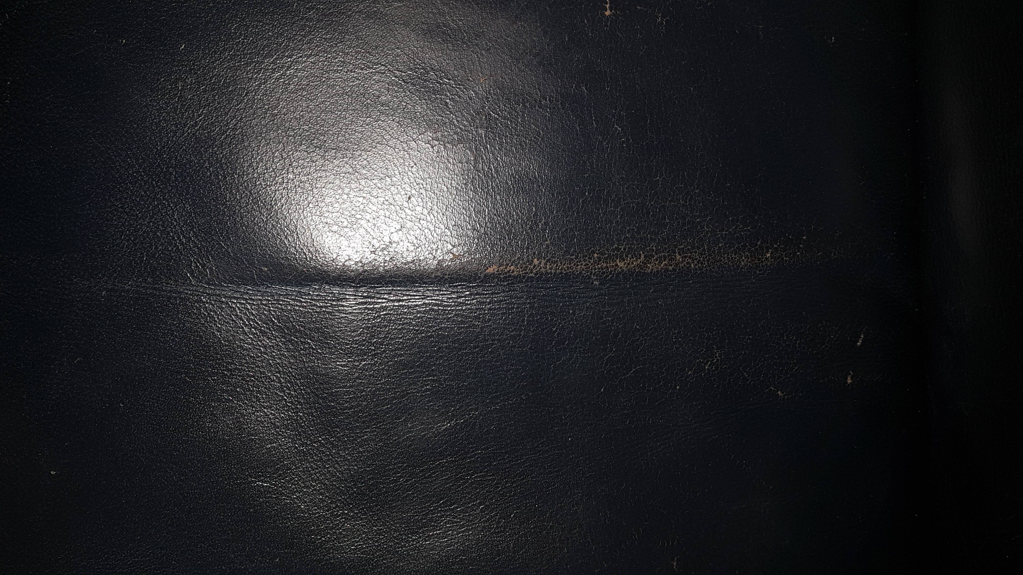 Poltrona Frau leather sofa