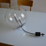 Chandelier pendant lamp Doria Leuchten West Germany 1960