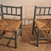 Pair of corner chairs