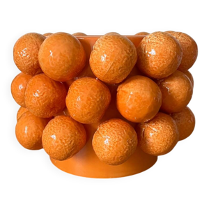 Cache-pot en céramique - oranges