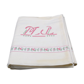 Drap ancien métis et lin XIXe