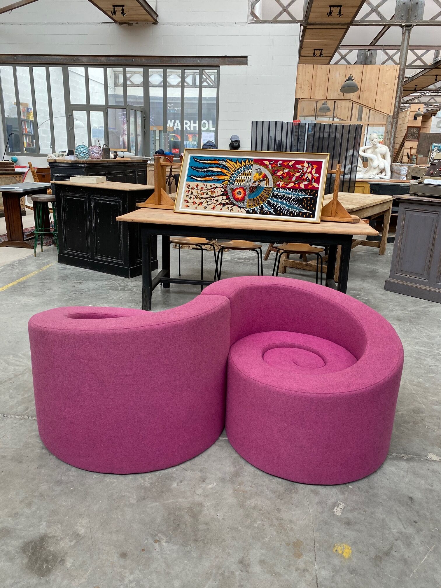Armchairs You and Me by Michael Kruijne