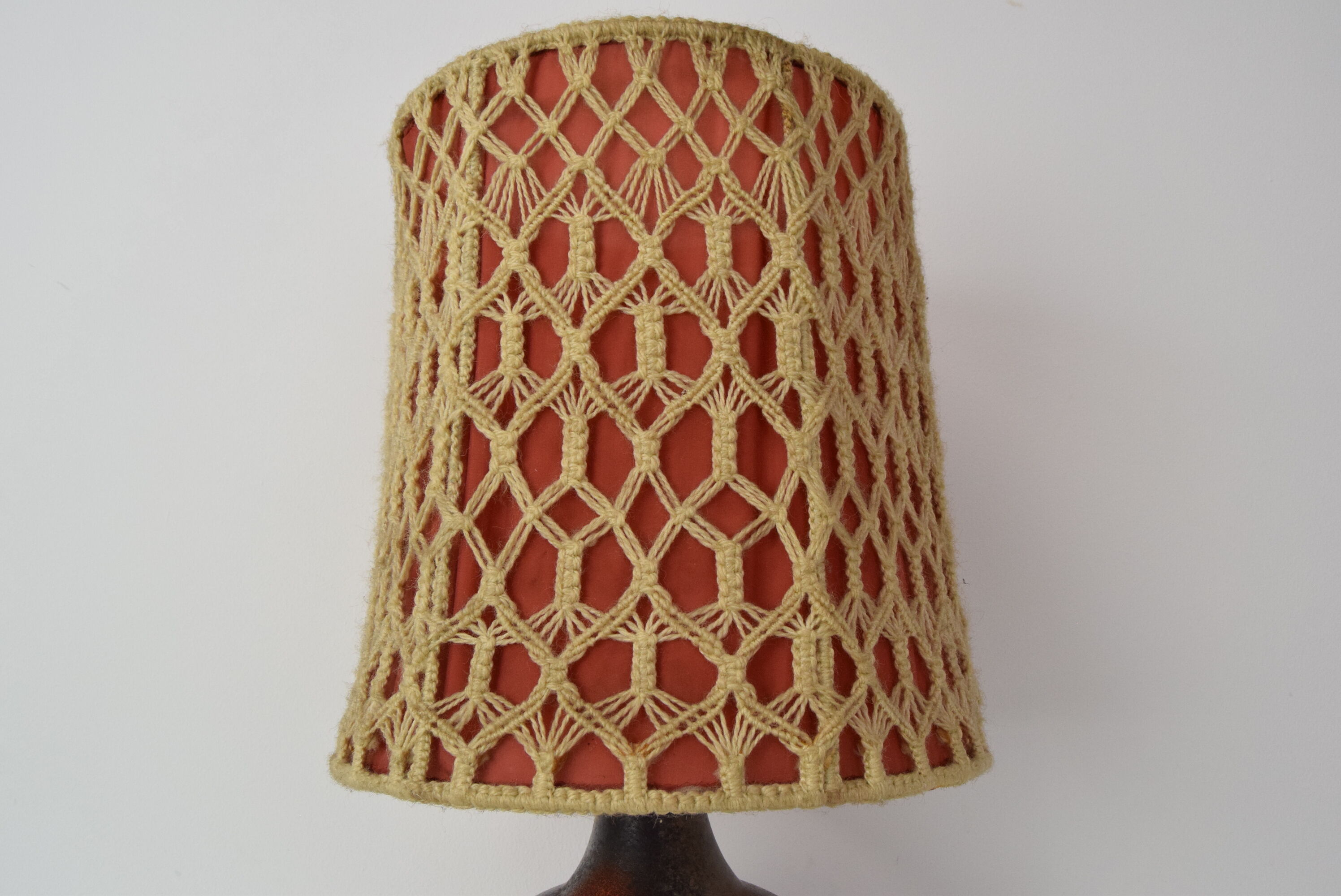 Mid-century Ceramic Table Lamp,1970's.