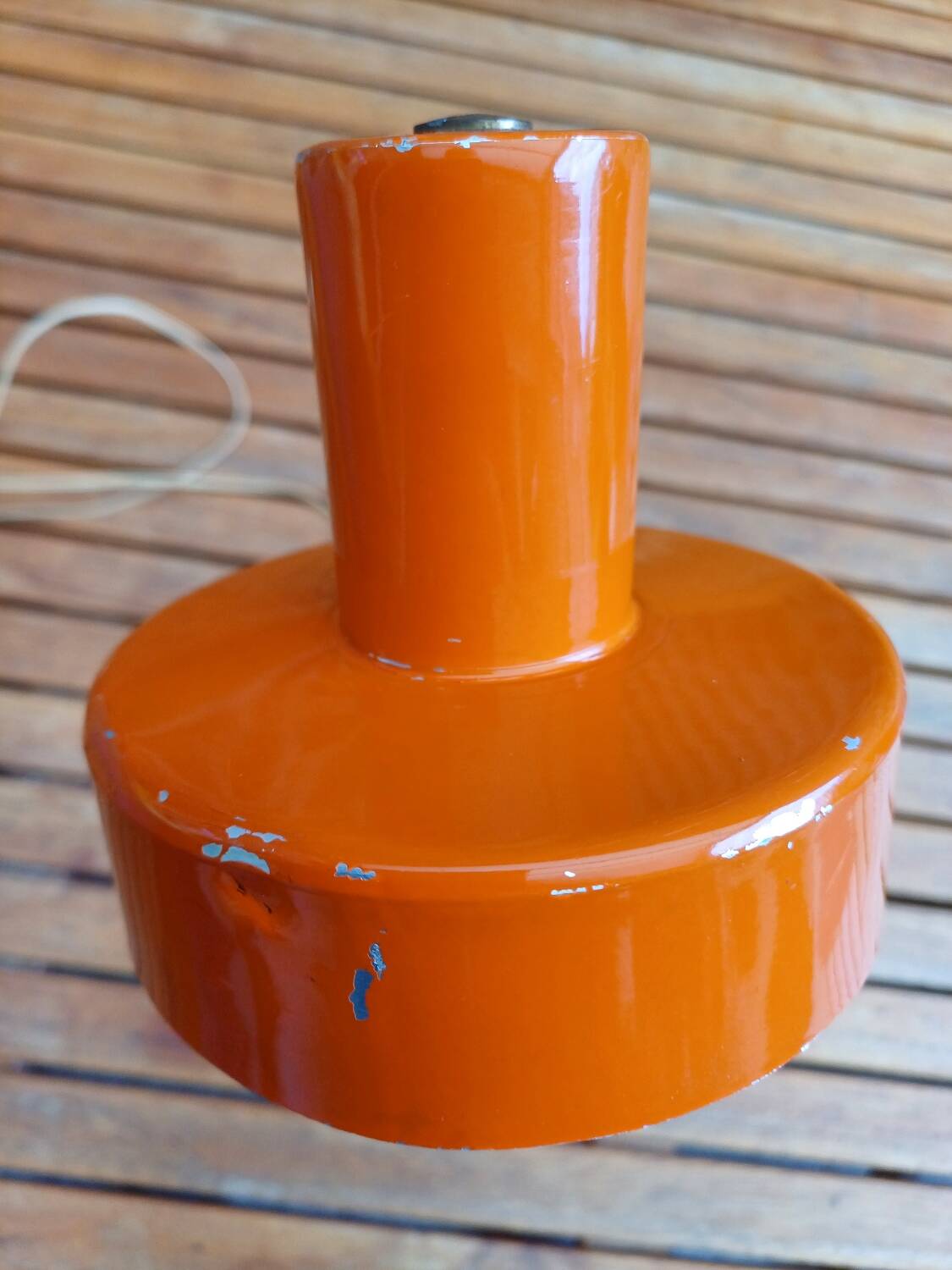 70's orange desk lamp