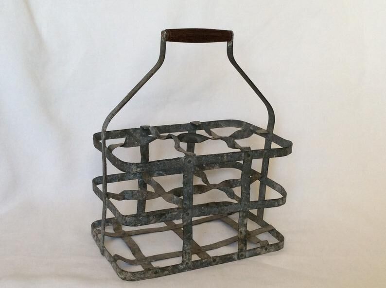 Door - vintage old bottle 50s