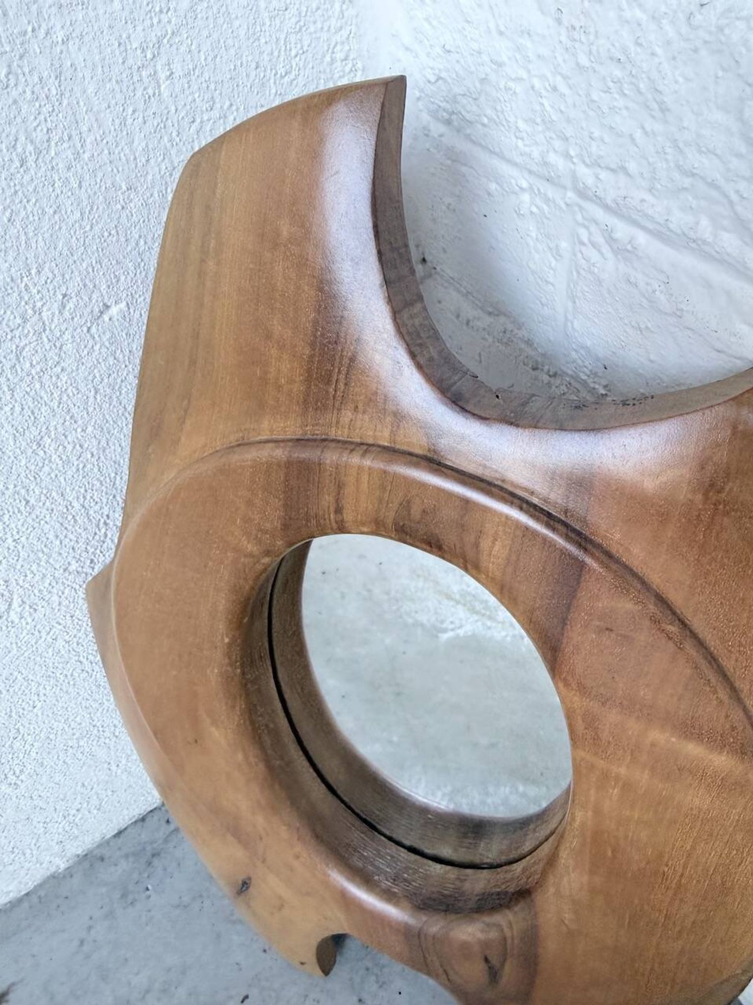 Organic walnut mirror 1960