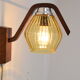 Mid-century Wall Lamp by Drevo Humpolec, 1960’s.