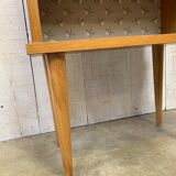 Bedside with tapered feet