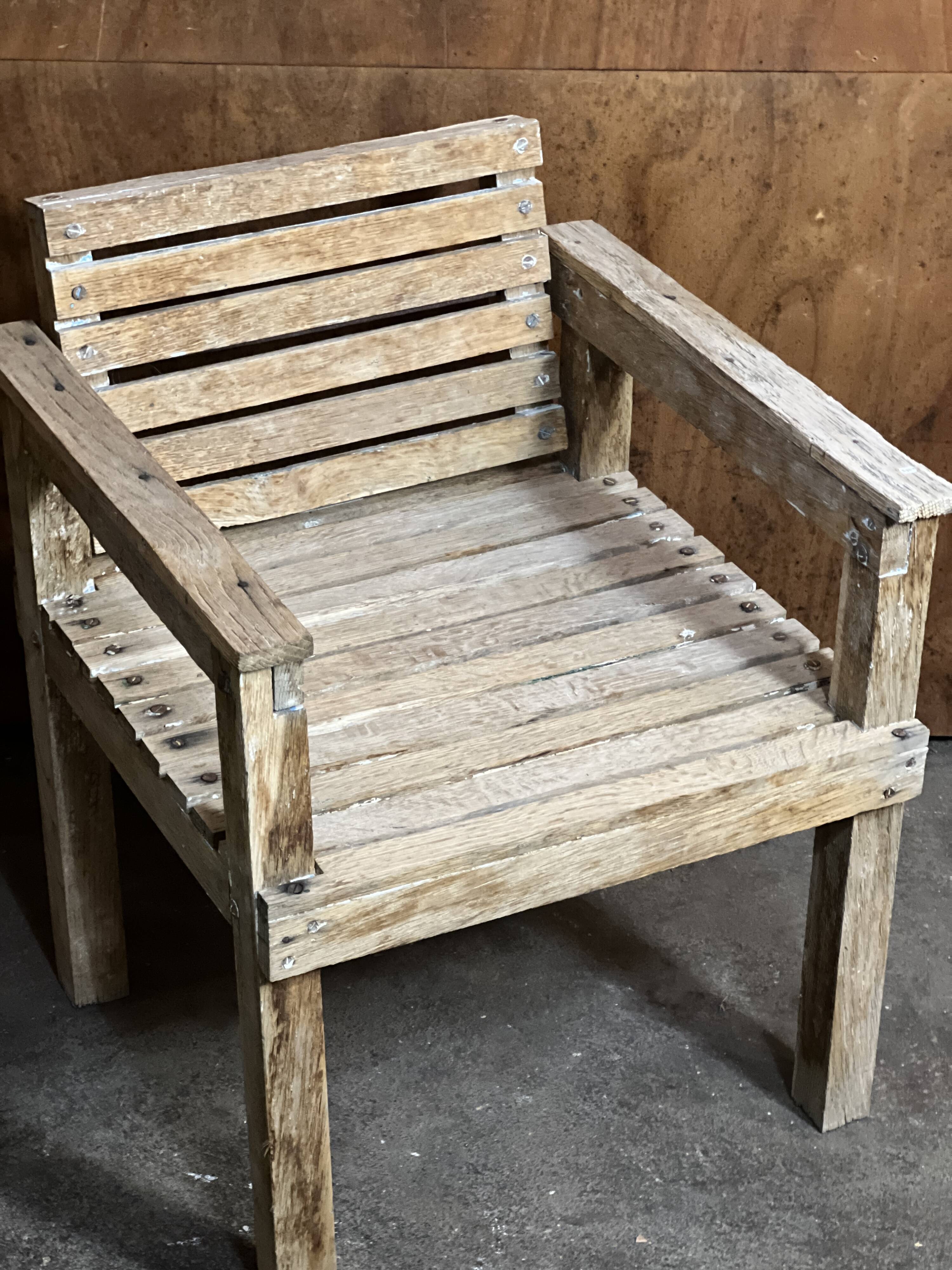 Garden armchair